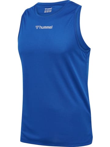 Hummel T-Shirt "Hmlrun Singlet S/L" in Blau