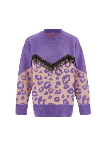VIRITA Women Strickpullover in Lavendel Rosa