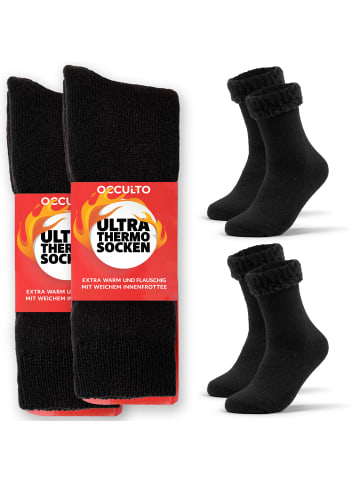 Occulto 2er Pack Ultra Thermosocken Yuki in Schwarz