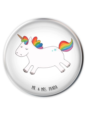 Mr. & Mrs. Panda Stöpsel Waschbecken Einhorn Happy ohne Spruch in Weiß