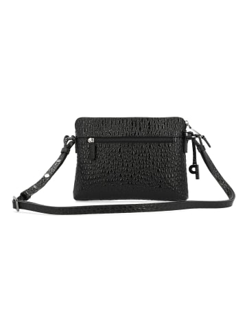 PICARD Aleganto Umhängetasche Leder 24 cm in schwarz