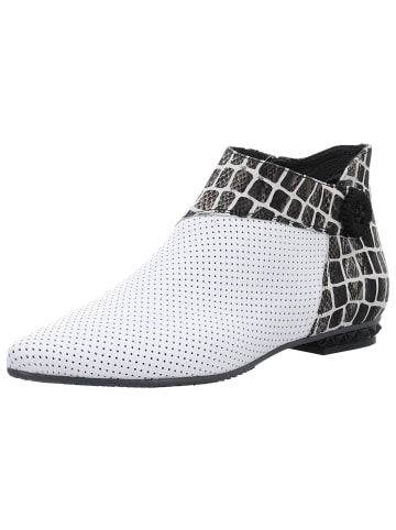 SIMEN Stiefeletten in weiss/grau