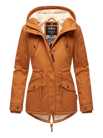 Marikoo Winterjacke Manolya in Rusty Cinnamon