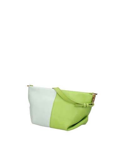 Chiara Ferretti Schultertasche in GREEN AND LIGHT BLUE
