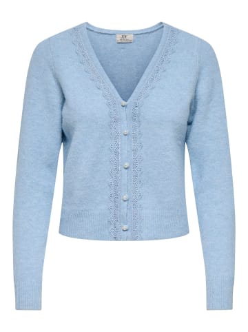 JDY Strickjacke in Cashmere Blue