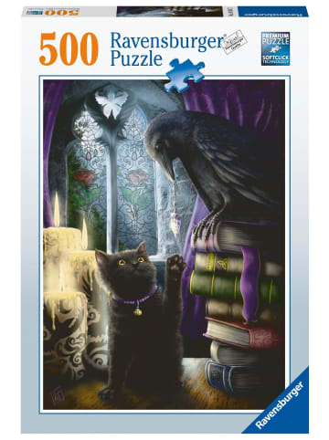 Ravensburger Ravensburger Puzzle 16987 Rabe und Katze im Turmzimmer 500 Teile Puzzle