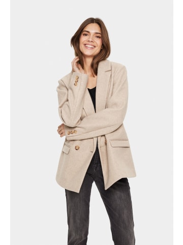 SAINT TROPEZ Jacke IlvySZ Gerade Passform in Feather Gray