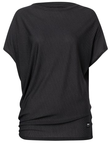 super.natural LOOSE AIR TEE in Schwarz