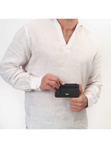 Redolz Leather Essentials Schlüsseletui Leder 11.5 cm in black