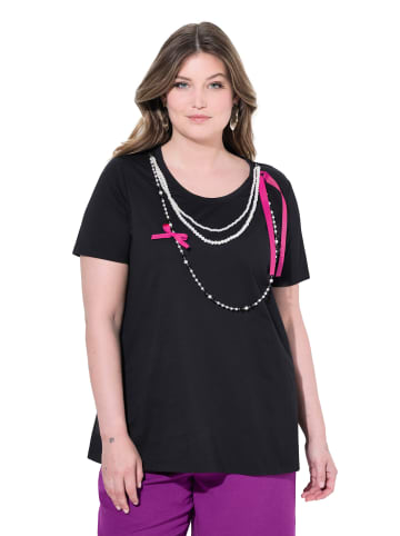 MIAMODA Shirt in schwarz