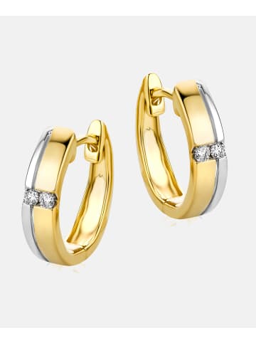 Diamant L'éternel Ohrringe aus 585 Gelbgold mit Diamant