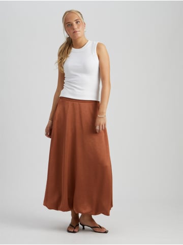 Peppercorn Skirt in Mink Brown