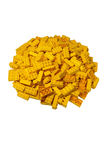 LEGO DUPLO® 2x4 Bausteine Gelb 3011 80x Teile - ab 18 Monaten in yellow