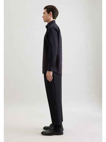 Seidensticker Business Hemd Regular in Schwarz