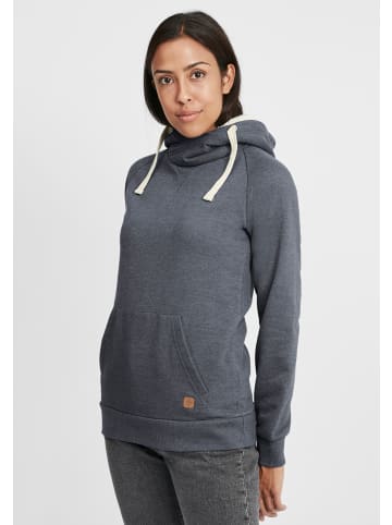 Oxmo Hoodie OXJulia Pile in Blau