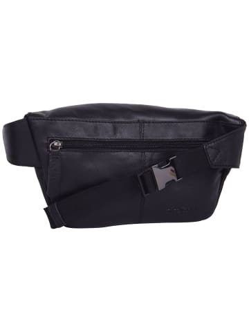 Strellson Hyde Park Gürteltasche Leder 26 cm in black