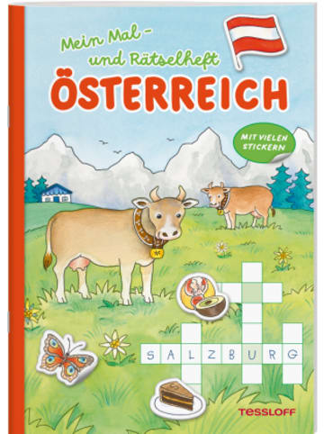 Tessloff Buch - Mein Mal- und Rätselheft. Österreich