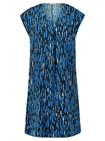 BETTY & CO Casual-Kleid mit Print in Dunkelblau/Blau