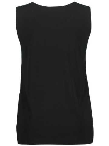 Ulla Popken Strick-Top in classic schwarz