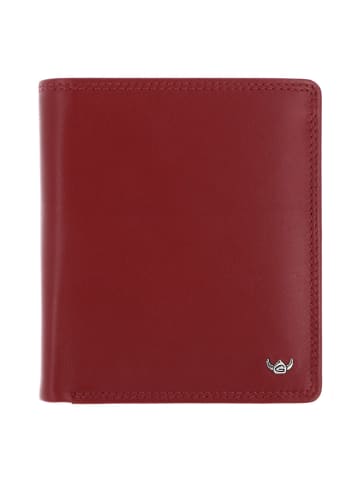 Golden Head Polo Geldbörse RFID Schutz Leder 13 cm rot