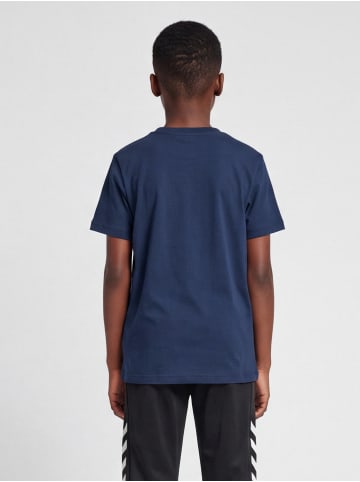 Hummel T-Shirt Hmlprint Kinder in BLACK IRIS
