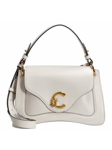 COCCINELLE C-Me Calf - Henkeltasche 23.5 cm (cognac) in weiß
