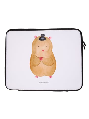 Mr. & Mrs. Panda Notebook Tasche Hamster Hut ohne Spruch in Weiß