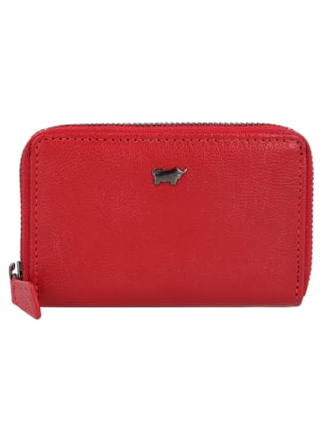 Braun Büffel Anna Geldbörse RFID Schutz Leder 10.5 cm in rot
