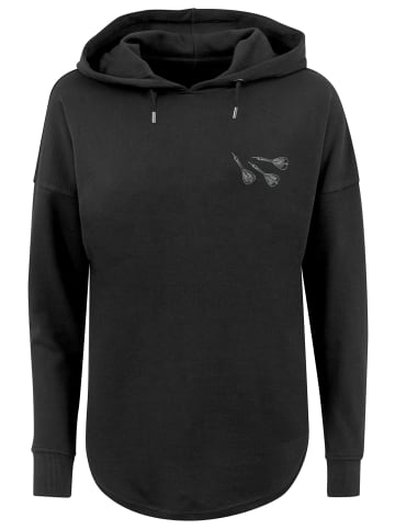 F4NT4STIC Oversized Hoodie Darts Arrows Dartpfeile in schwarz