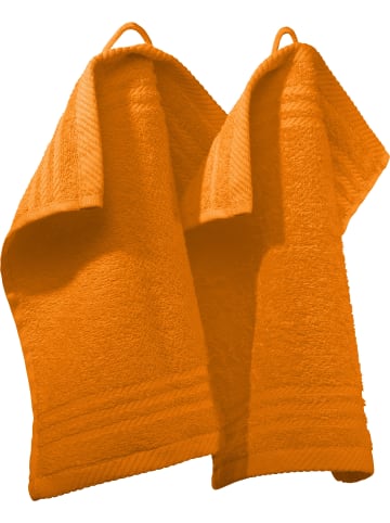 REDBEST Frottier Seiftuch 2er-Pack New York in orange
