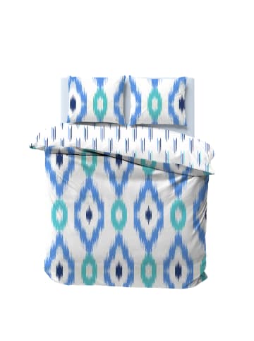 NAUTICA HOME Nautica Bettwäsche-Set IKAT, 200x200 cm