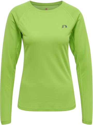 Newline Sportshirt "Women'S Core Running T-Shirt L/S" in Grün