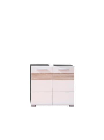 ebuy24 Waschbeckenunterschrank Mezzo Weiß 60 x 34 cm