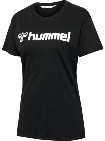Hummel Sportshirt "Hmlgo 2.0 Logo T-Shirt S/S Woman" in Schwarz