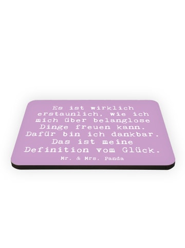 Mr. & Mrs. Panda magnet Spruch Dankbarkeit für kleine Dinge mit ... in Lavendeltraum