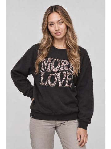 alife and kickin Rundhalspullover ElsaAK P in black