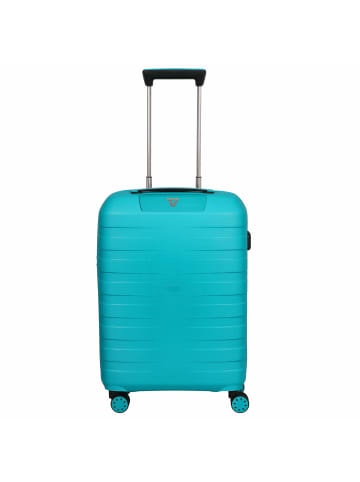 Roncato Box Sport 2.0 - 4-Rollen Kabinentrolley S 55 cm (nero/magenta) in nero/smeraldo