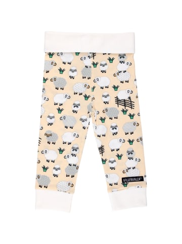 Villervalla Babyleggings Schaf in gelb
