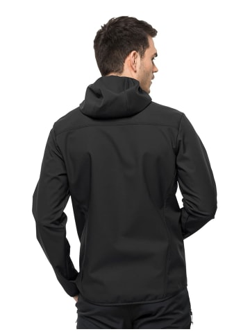 Jack Wolfskin Softshelljaken für Herren in schwarz