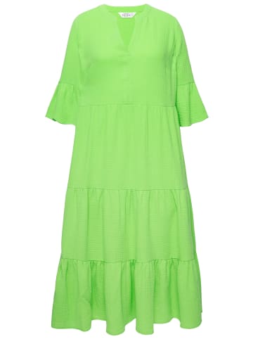 Studio Untold Kleid in gras grün