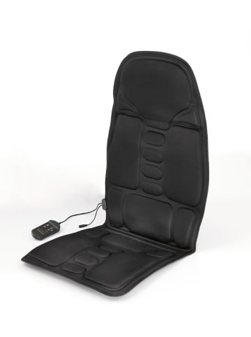 VITALmaxx Massagesitz 12V schwarz mit Wärmefunktion inkl. Fernbedienung Schwarz
