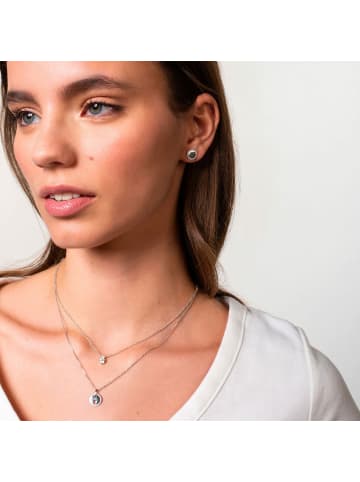 Xenox Halskette für Damen in silber