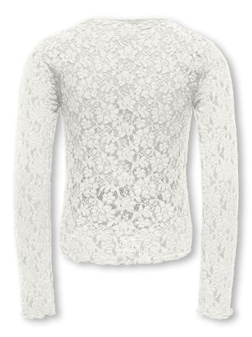 KIDS ONLY Top in Cloud Dancer