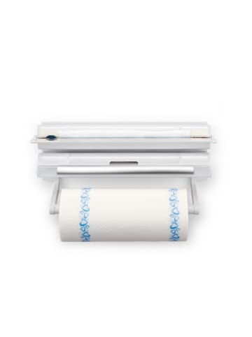 Tescoma Wandrollenhalter onWALL, 3 in 1 in weiß