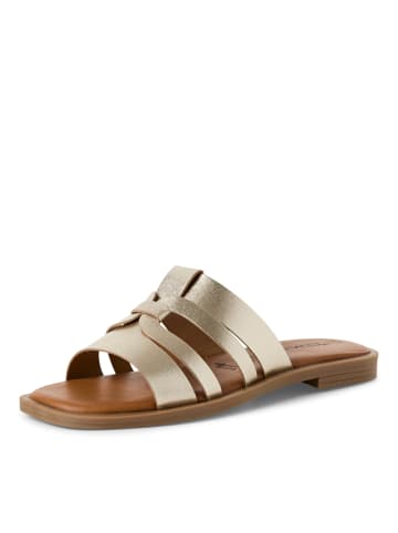 Tamaris Pantolette in gold