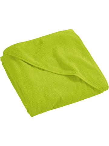 Erwin Müller Frottier Kapuzenbadetuch in hellgrün