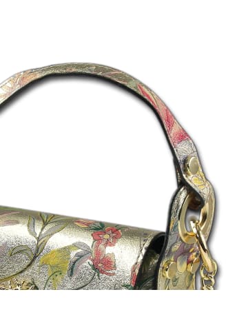 Toscanto Leder Umhängetasche Toscanto Tasche gold, farbig ca. 19cm