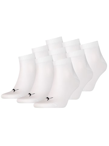 Puma Socken PUMA UNISEX QUARTER PLAIN 3P in 300 - white