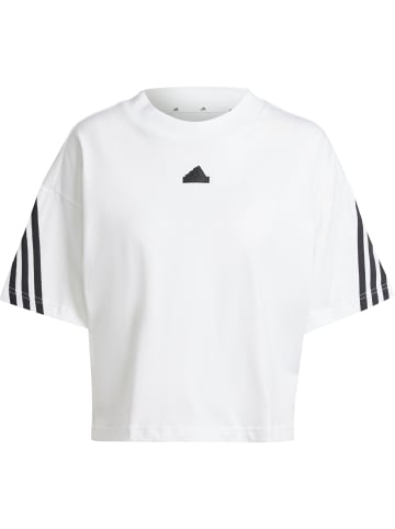 Adidas Sportswear Croptop Future Icons 3S in white-black