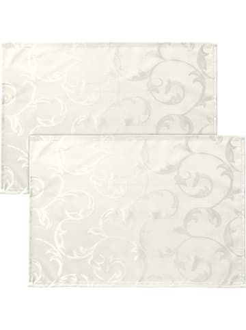Erwin Müller Jacquard Tischset 2er-Pack Greven in creme